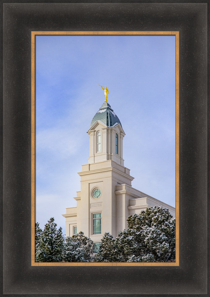 Cedar City Temple - Reaching up