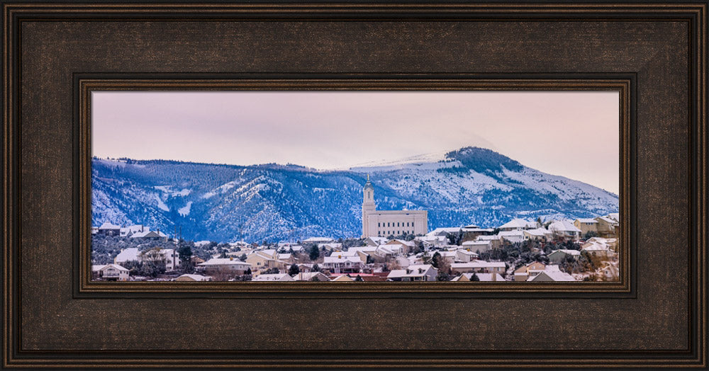 Cedar City Temple - On top of the city