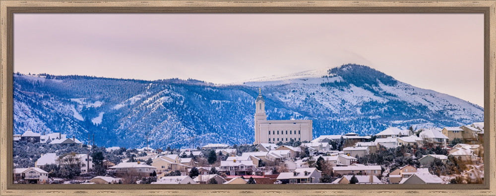 Cedar City Temple - On top of the city