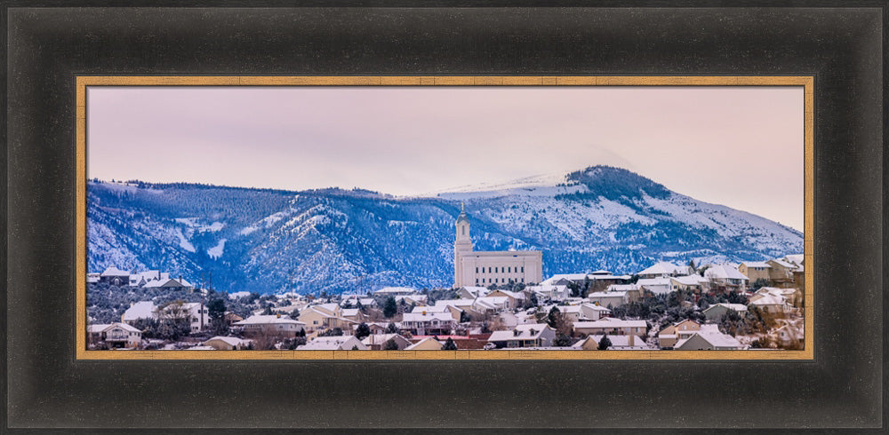 Cedar City Temple - On top of the city