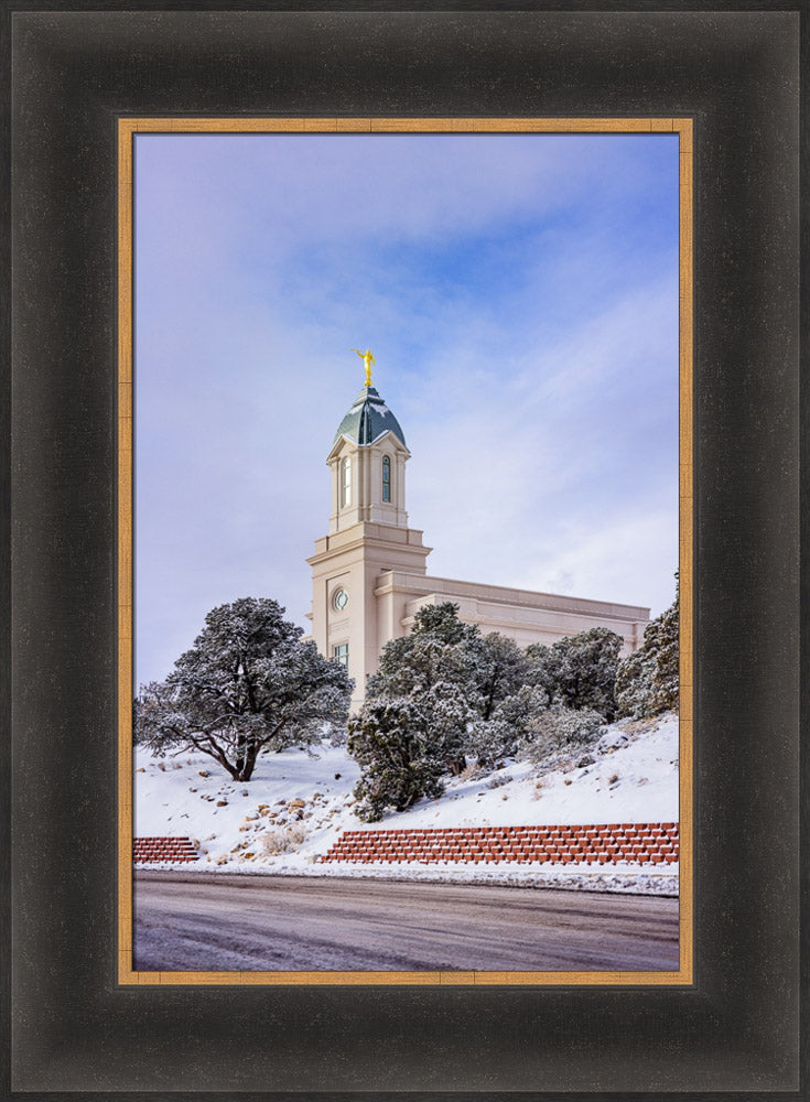 Cedar City Temple - Snowy Morning