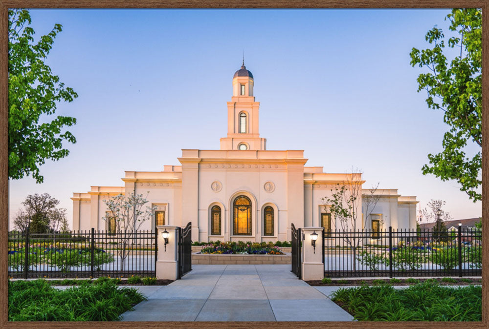 Bentonville Temple - Path