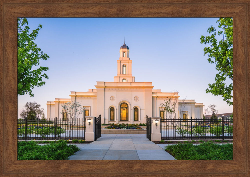 Bentonville Temple - Path