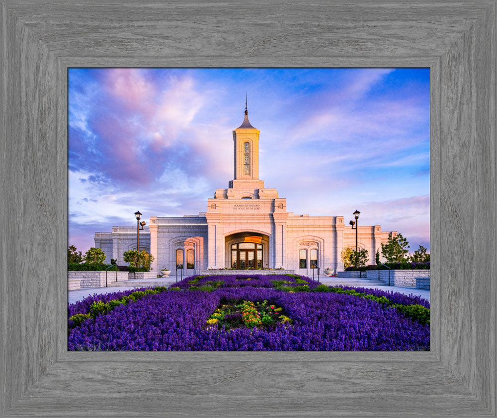Moses Lake Temple - Summer Flowers
