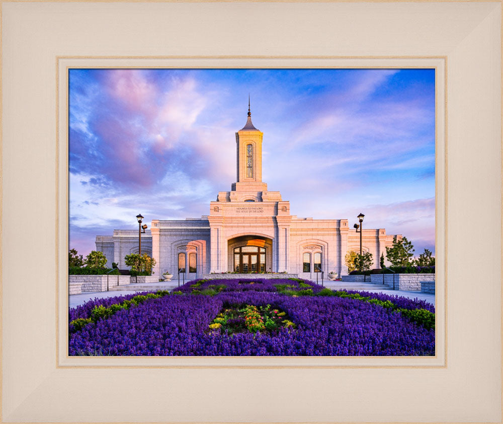 Moses Lake Temple - Summer Flowers