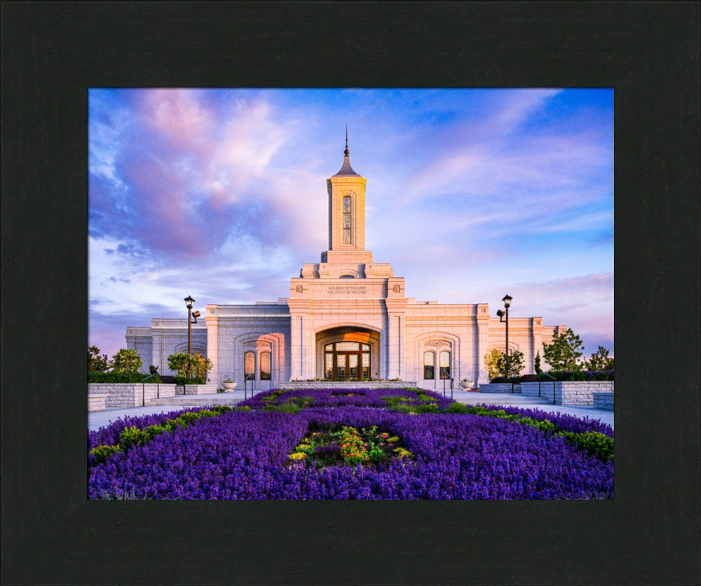 Moses Lake Temple - Summer Flowers
