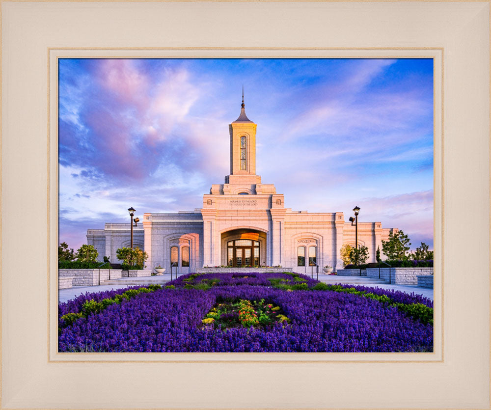 Moses Lake Temple - Summer Flowers