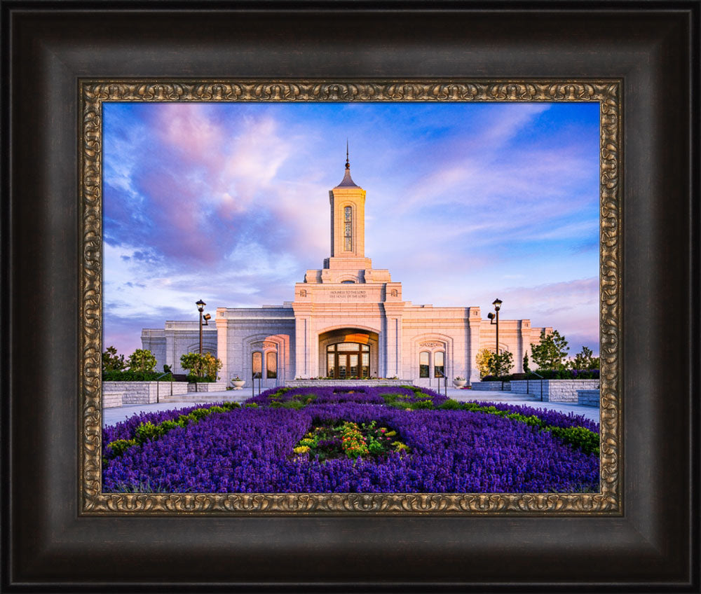 Moses Lake Temple - Summer Flowers