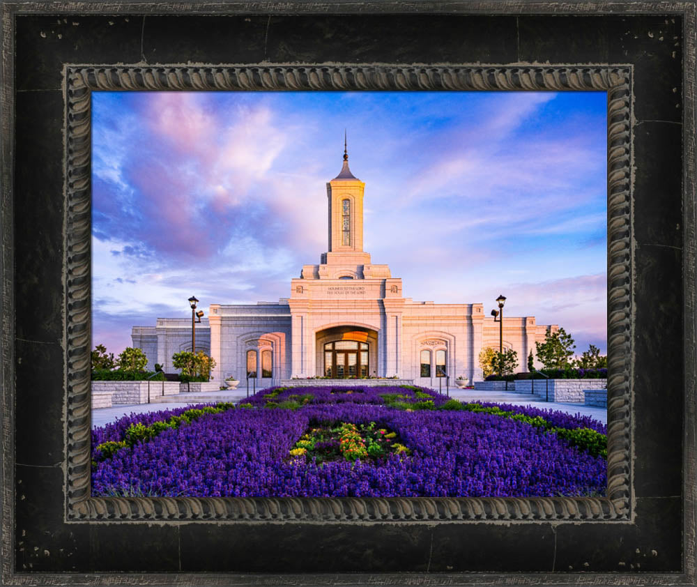 Moses Lake Temple - Summer Flowers