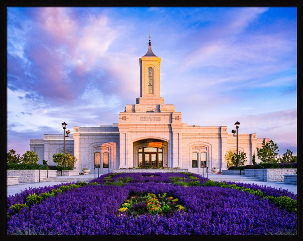 Moses Lake Temple - Summer Flowers