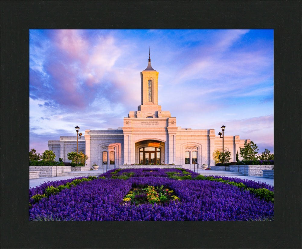 Moses Lake Temple - Summer Flowers