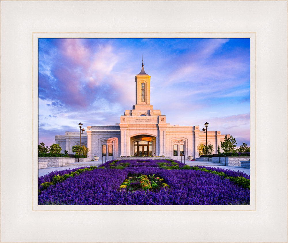 Moses Lake Temple - Summer Flowers