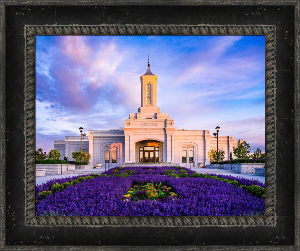 Moses Lake Temple - Summer Flowers