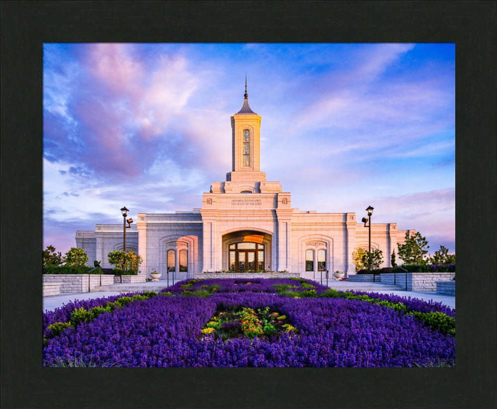 Moses Lake Temple - Summer Flowers