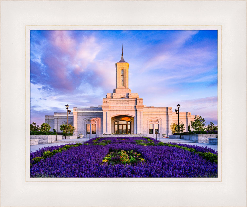 Moses Lake Temple - Summer Flowers