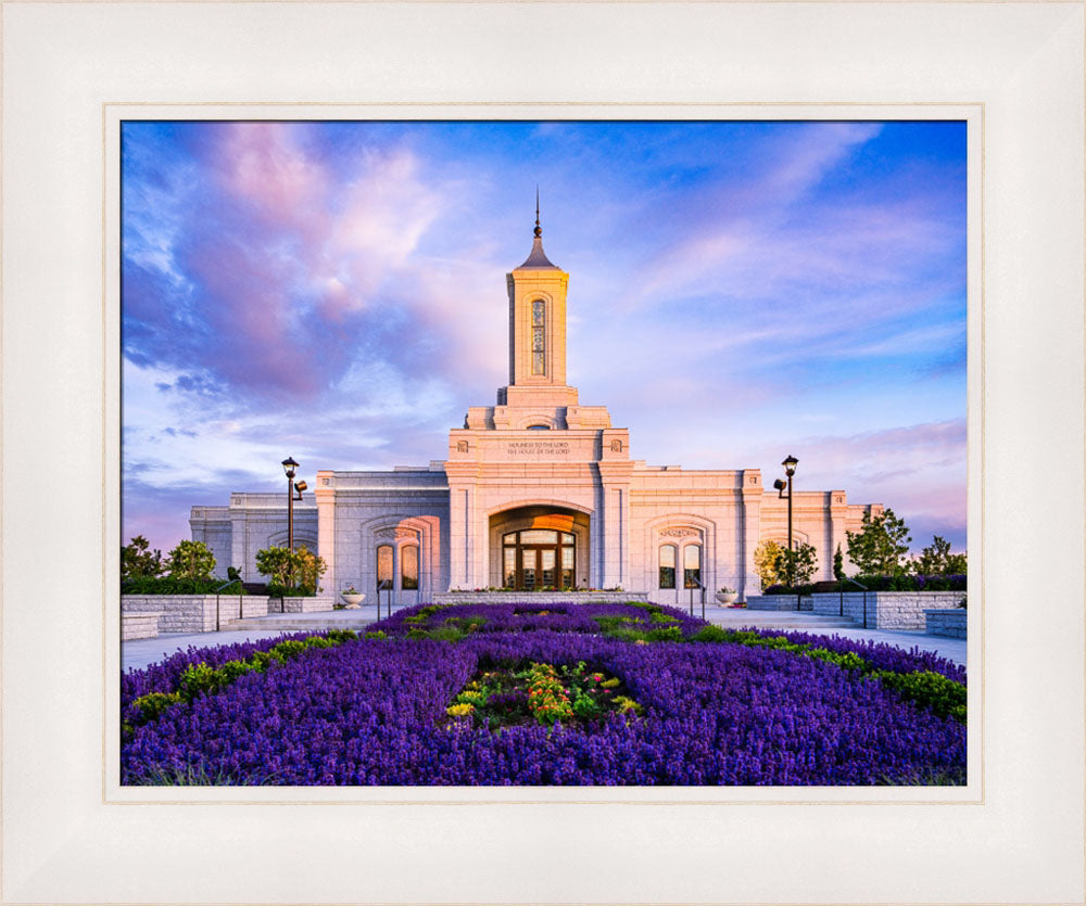 Moses Lake Temple - Summer Flowers