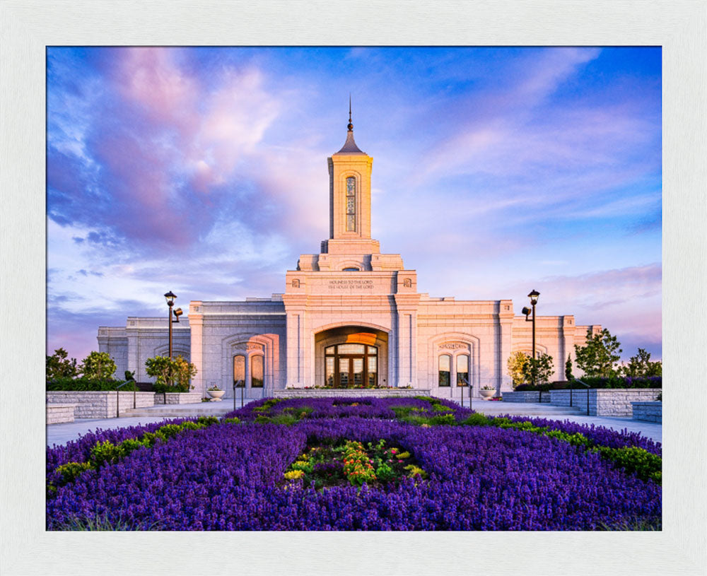 Moses Lake Temple - Summer Flowers