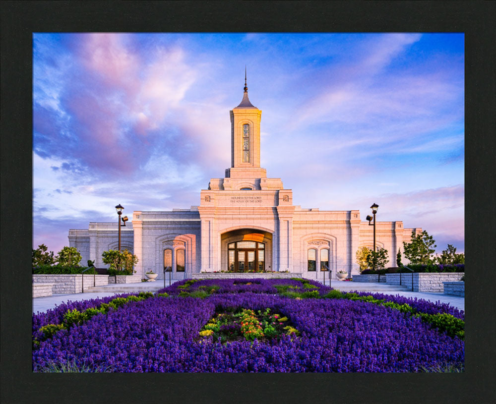Moses Lake Temple - Summer Flowers