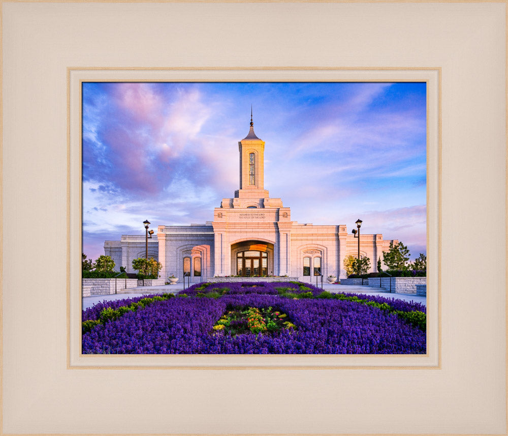 Moses Lake Temple - Summer Flowers
