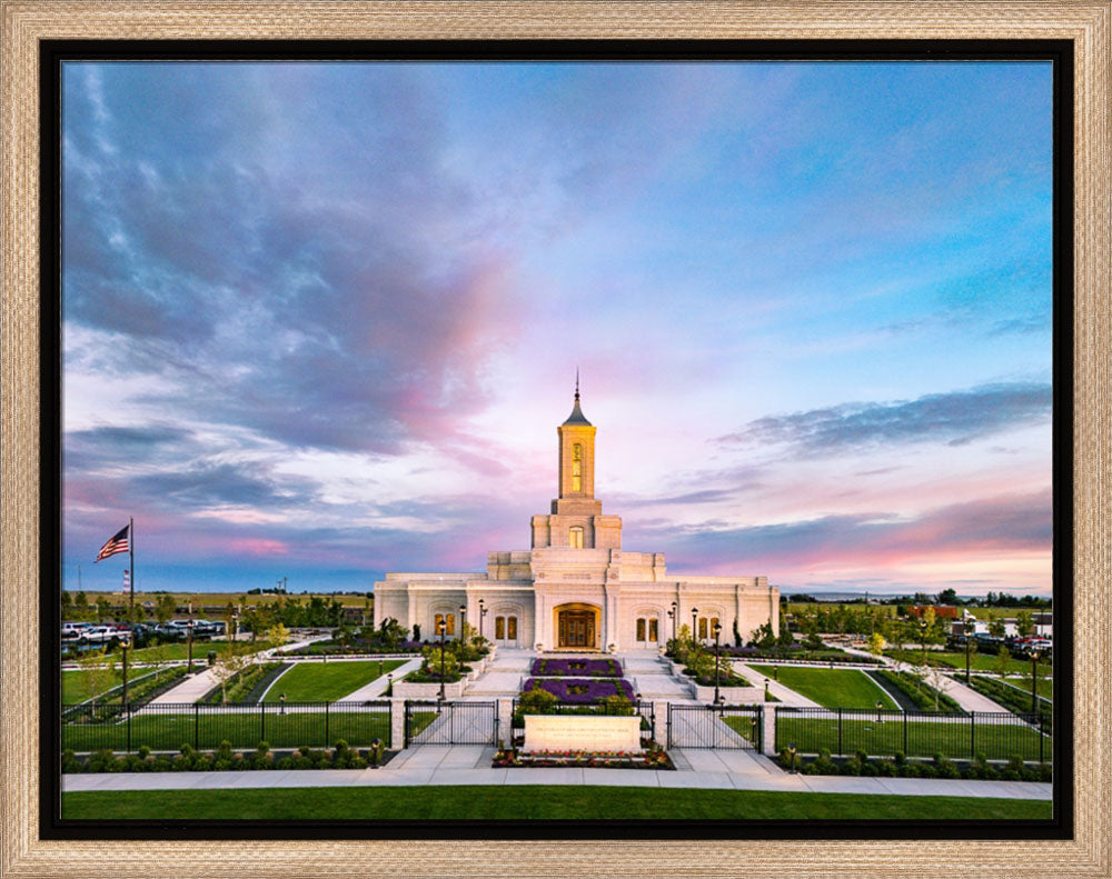 Moses Lake Temple - Garden Path