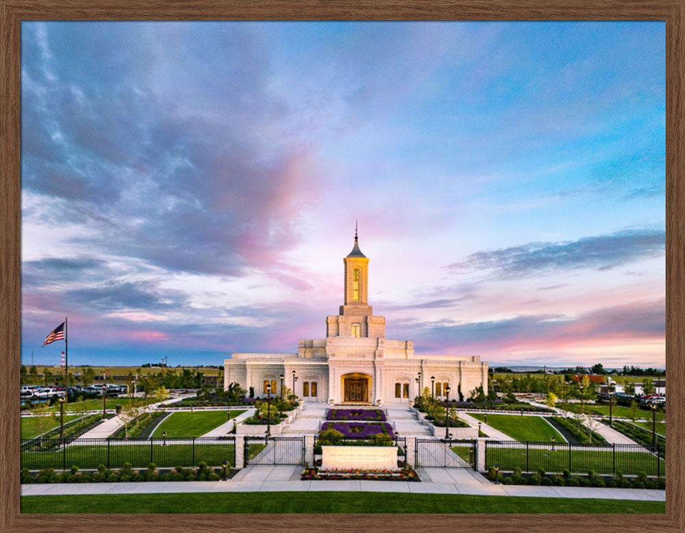 Moses Lake Temple - Garden Path