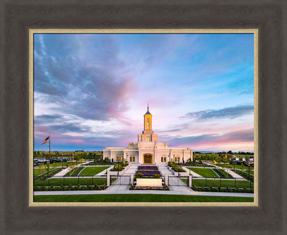 Moses Lake Temple - Garden Path