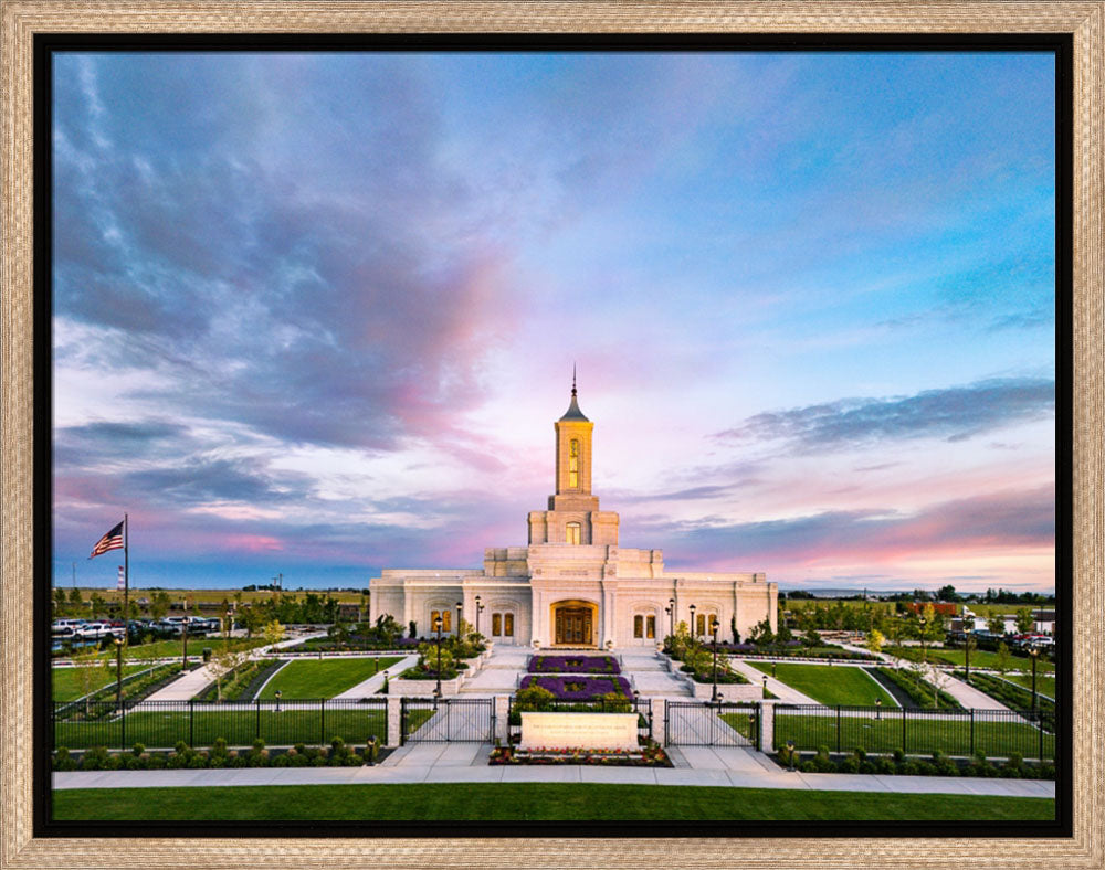 Moses Lake Temple - Garden Path