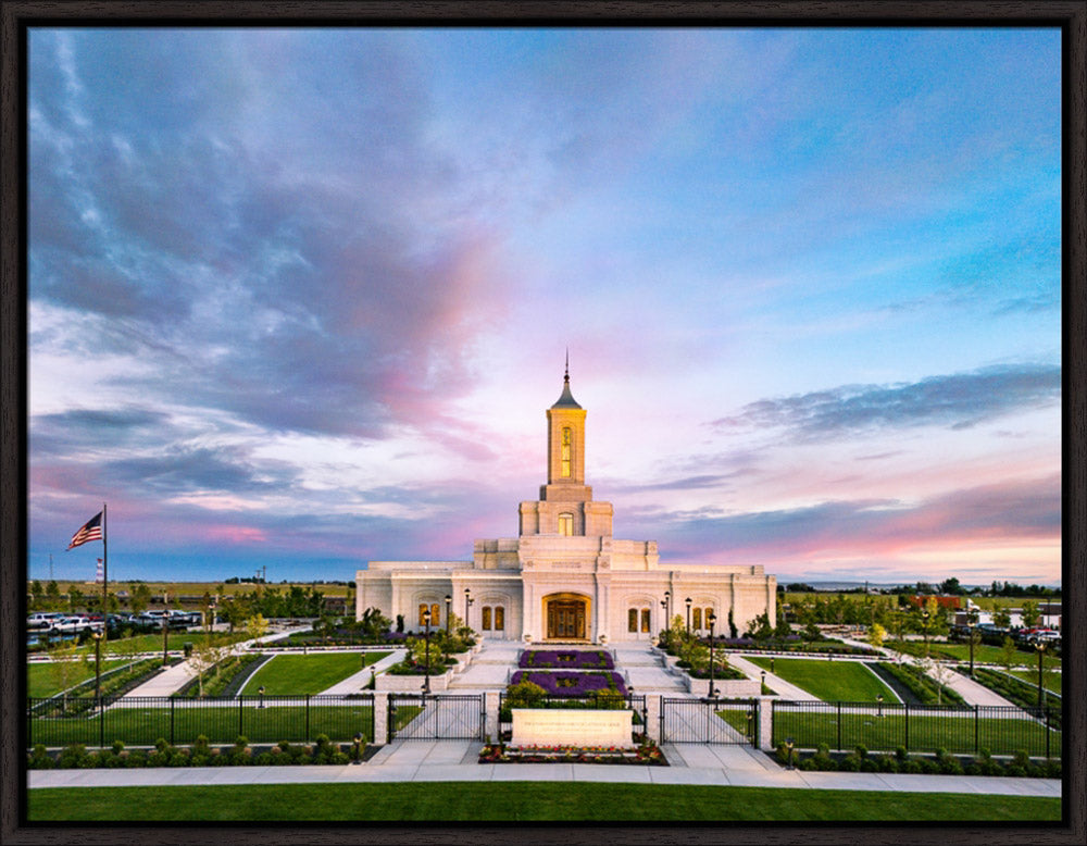Moses Lake Temple - Garden Path