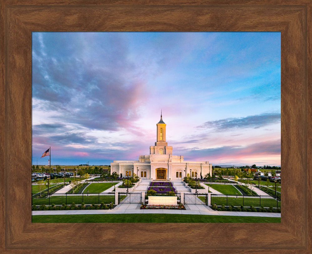Moses Lake Temple - Garden Path