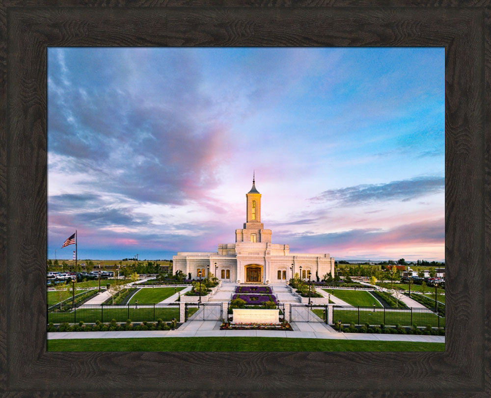 Moses Lake Temple - Garden Path