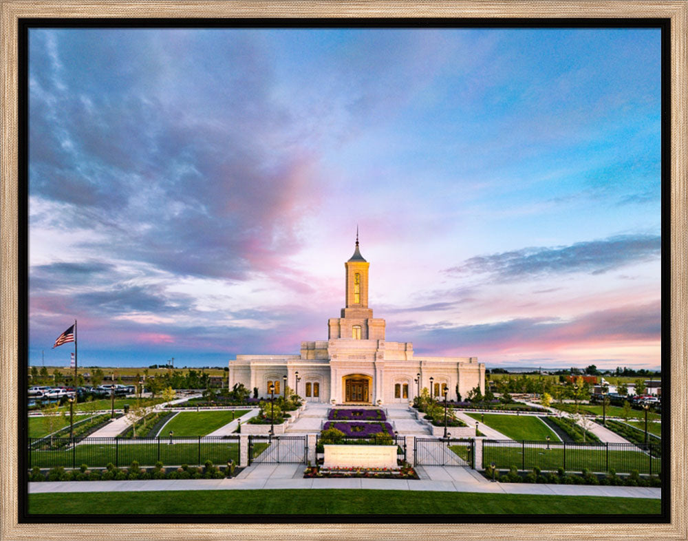 Moses Lake Temple - Garden Path