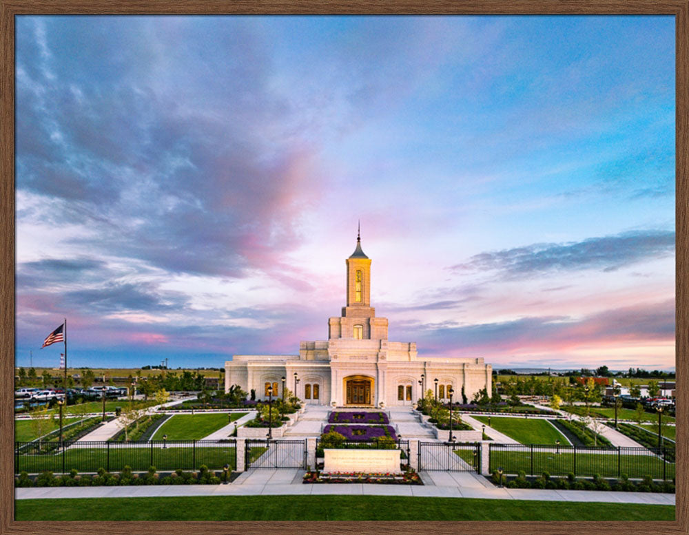 Moses Lake Temple - Garden Path
