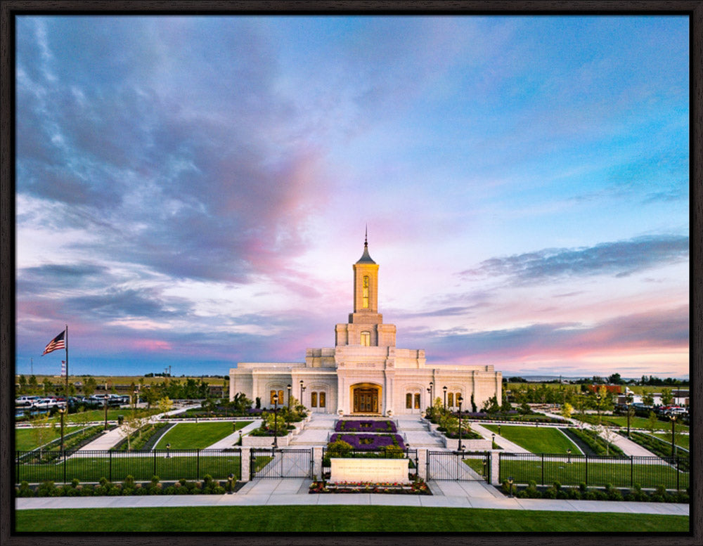 Moses Lake Temple - Garden Path