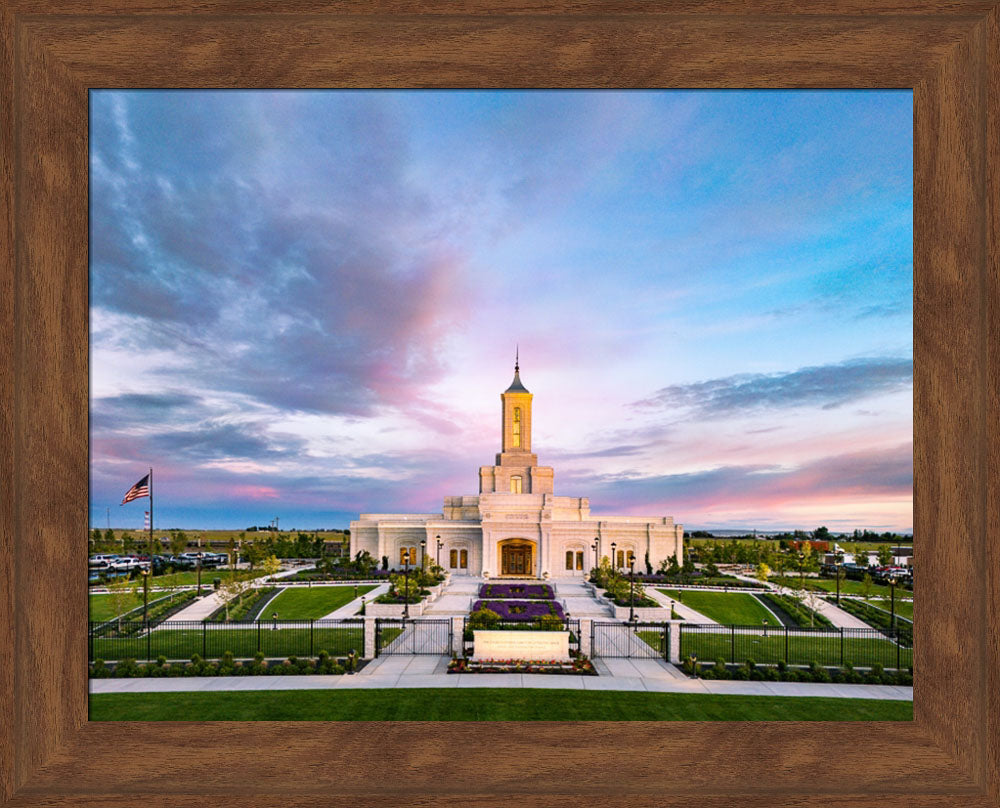 Moses Lake Temple - Garden Path