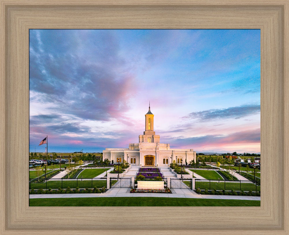 Moses Lake Temple - Garden Path