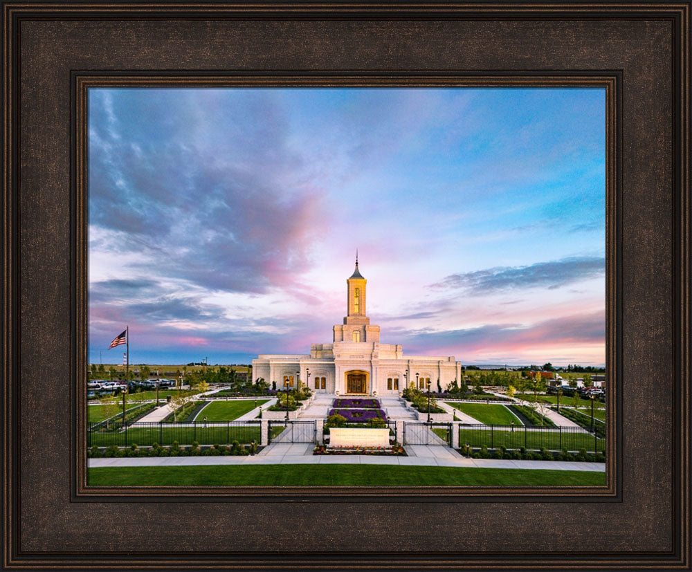 Moses Lake Temple - Garden Path