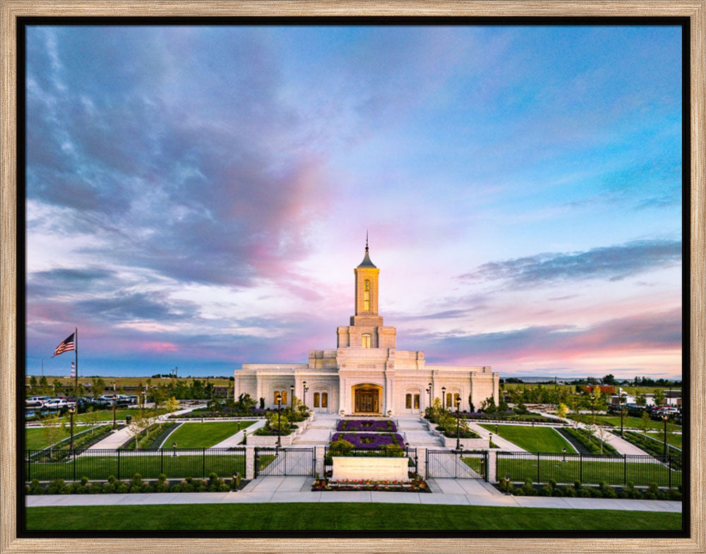 Moses Lake Temple - Garden Path