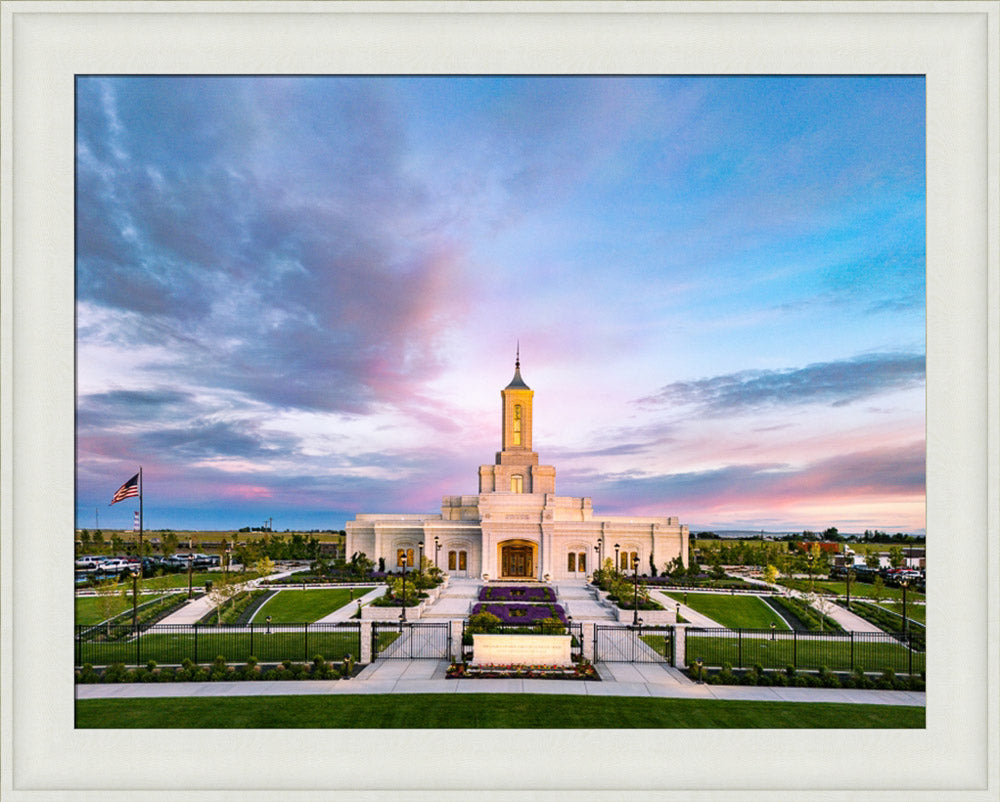 Moses Lake Temple - Garden Path