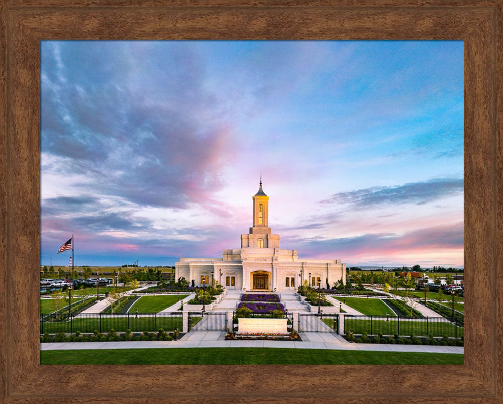 Moses Lake Temple - Garden Path