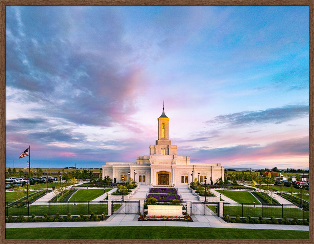 Moses Lake Temple - Garden Path