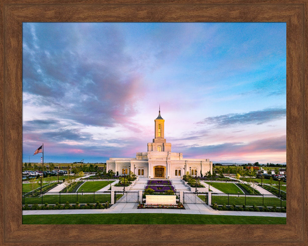 Moses Lake Temple - Garden Path
