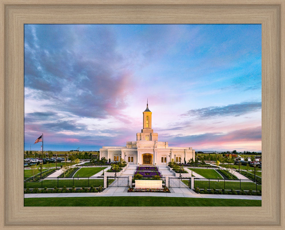 Moses Lake Temple - Garden Path