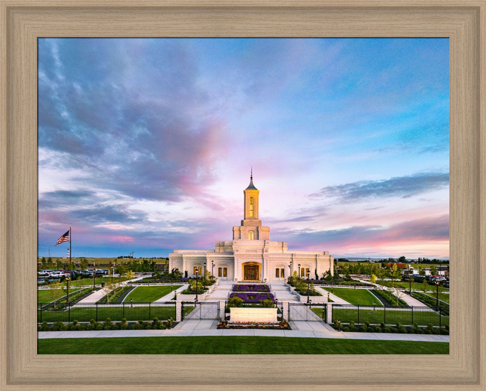 Moses Lake Temple - Garden Path