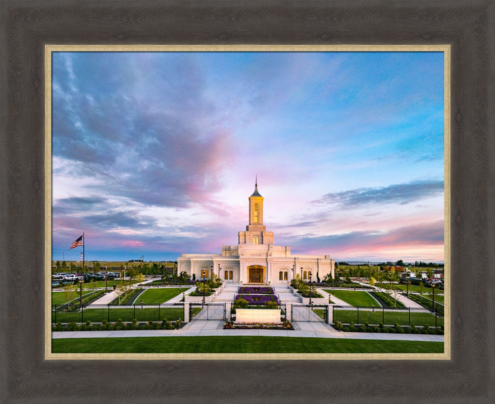 Moses Lake Temple - Garden Path