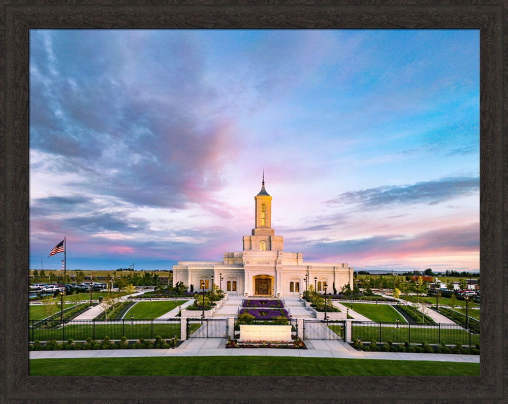 Moses Lake Temple - Garden Path