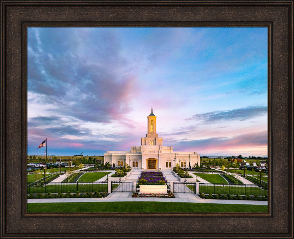 Moses Lake Temple - Garden Path