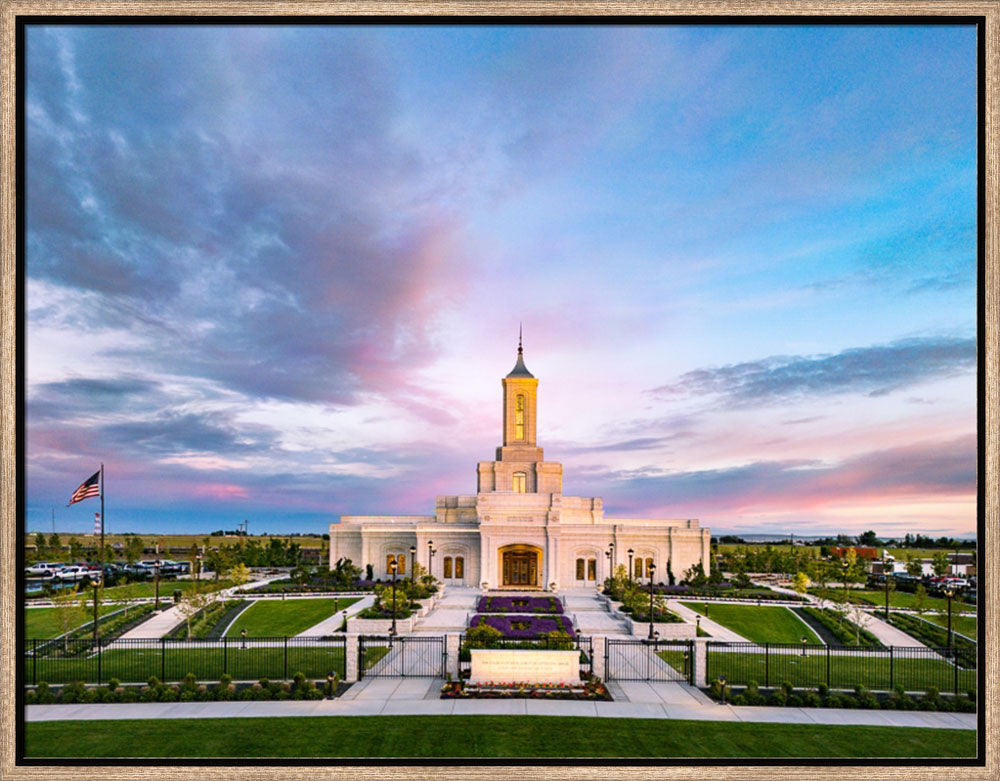 Moses Lake Temple - Garden Path