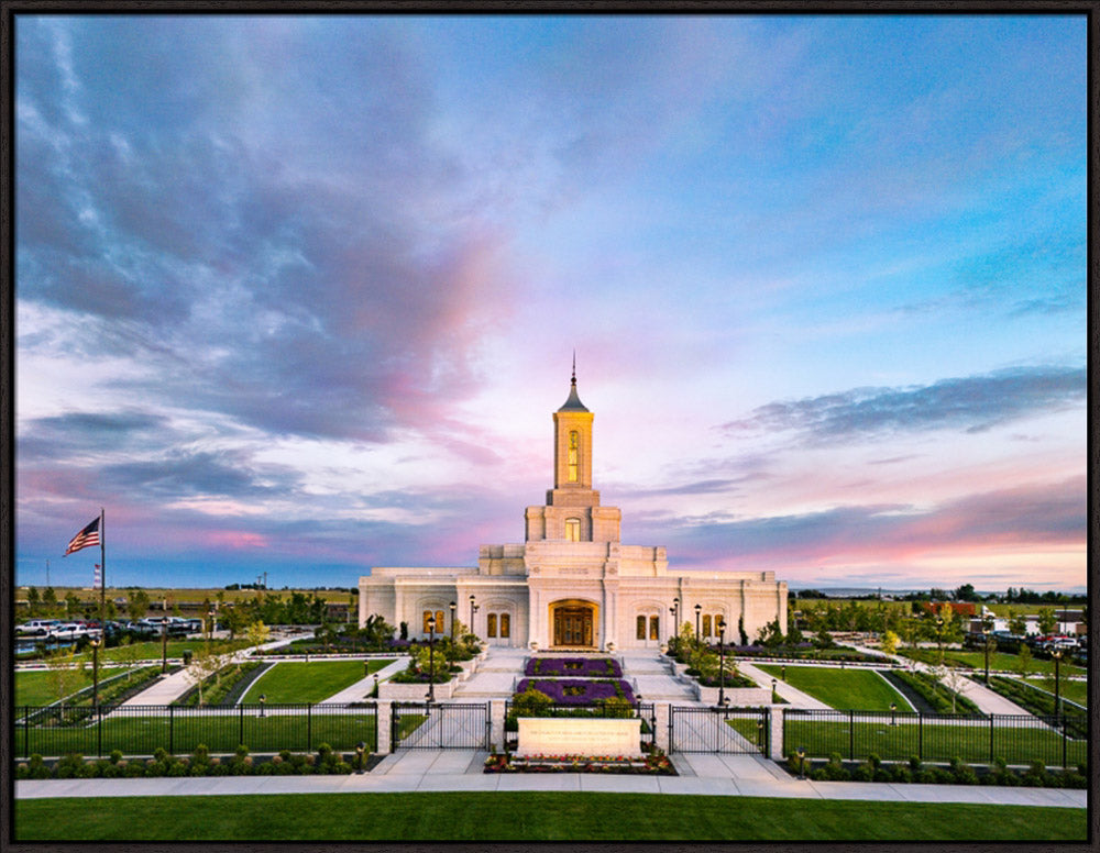 Moses Lake Temple - Garden Path