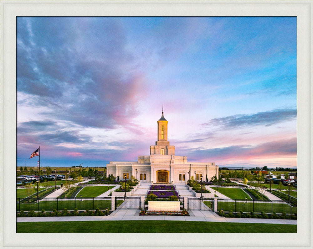 Moses Lake Temple - Garden Path