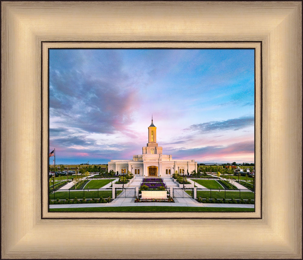Moses Lake Temple - Garden Path